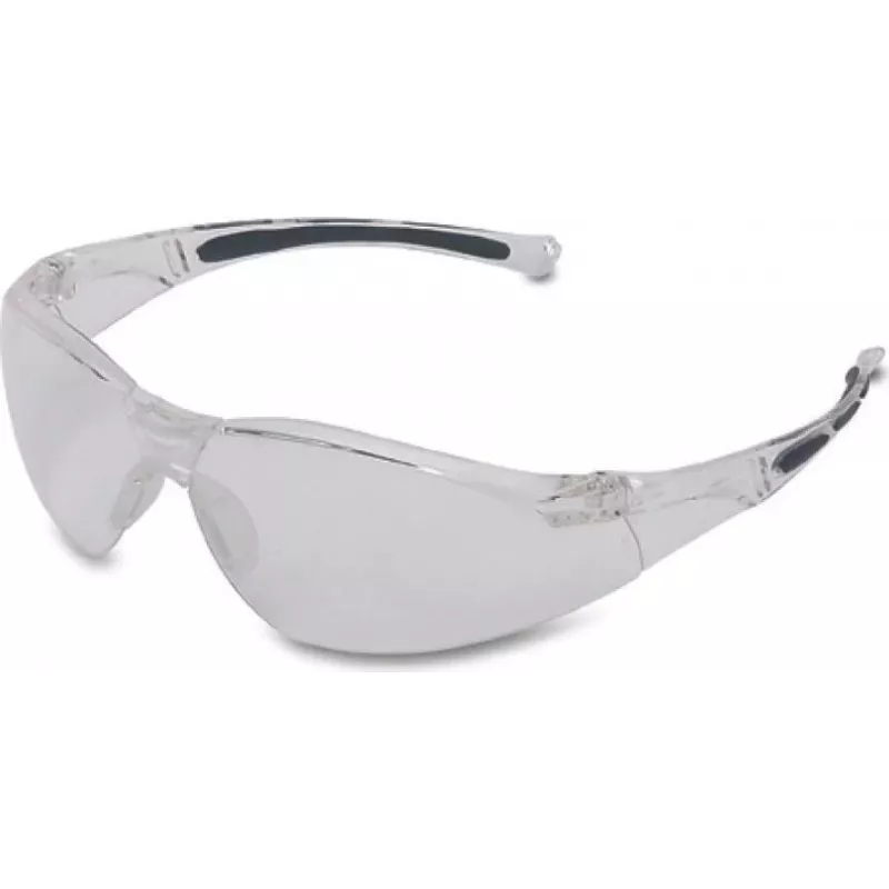 Honeywell Safety 1015350 gafas de protección con lente plateada espejada, protección lateral y superior, resistentes a los arañazos, protección UV, EN 166
