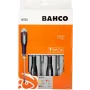 Bahco ERGO set de destornilladores de taller 6 piezas plano, Phillips, Pozidriv (BE-9886)