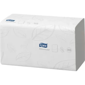 Tork 290190 Rollo de papel de manos Advanced 2 capas, blanco, 150 m, 6 rollos