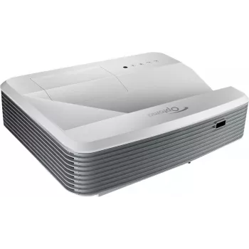 Optoma W319USTire Proyector DLP ultra corta distancia WXGA, 3500 lúmenes ANSI, 3D, altavoz de 16W 95.71L03GC1E
