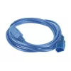 ACT Cable de alimentación C14 - C21 IEC60320 azul 2,5 m (AK5383)