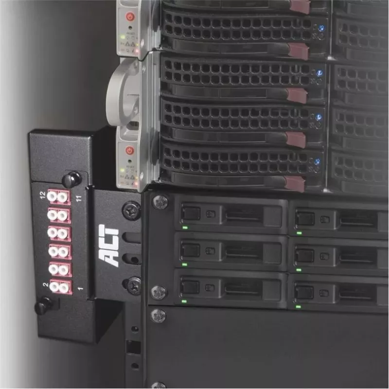 ACT Zero U Soporte multifunción FA2133 – montaje en rack de 19 inch, acero, negro