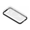 Woodcessories ECO643 funda para iPhone 14 Plus - tapa trasera ecológica negra y transparente