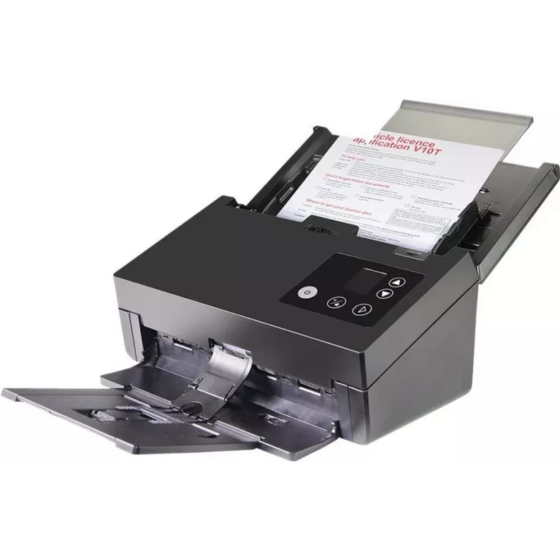 Avision AD370NW escáner de documentos dúplex – 70 ppm, ADF de 100 hojas, USB 3.2 Gen 1, Gigabit-LAN, WLAN