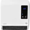 Nedis HTBA20WT calefactor cerámico 1500 W blanco/gris para hasta 20 m²