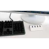 EXSYS EX-1134-2 Hub USB 3.2 Gen 1 de 4 puertos con cable USB-C y adaptador USB-A