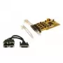 EXSYS EX-41384 Tarjeta serie PCI RS-232 de 4 puertos con soporte de perfil bajo