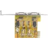 EXSYS EX-45032IS tarjeta PCIe doble serie RS-232, Low Profile