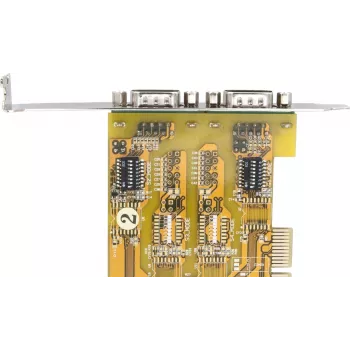 EXSYS EX-45032IS tarjeta PCIe doble serie RS-232, Low Profile