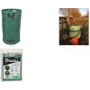 Bolsa de jardín plegable Bradas PICK-UP 270L verde resistente al desgarro e impermeable TQ-B270