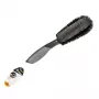 Cepillo de ruedas Bradas ES2611, mango de plástico, antracita, cerdas gruesas y suaves, 290 mm