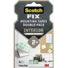 Cuadrados de montaje 3M Scotch-Fix para interior 25 mm x 25 mm blancos (pack de 12) 7100263584