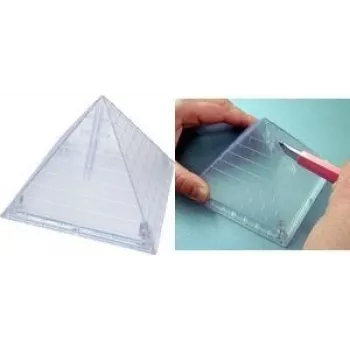 NT Cutter NT iCD400P Estuche para desecho de cuchillas, transparente H1310647