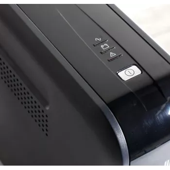 SAI Riello UPS iDialog IDG 600 - 600 VA line-interactive, 4 salidas Schuko, USB, torre, negro