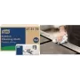 Paños de limpieza en seco Tork Premium W4, 1 capa, blanco, 300 hojas 473179