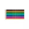 Lápices de colores acuarelables Caran d'Ache Swisscolor Kawaii Monsters, set de 12, madera de cedro hexagonal 1285.801