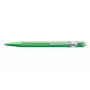 Bolígrafo Caran d'Ache 849 PopLine Fluo - cuerpo verde fluorescente, tinta azul medio 849.230