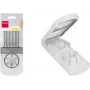 Metaltex Cortador de huevos universal, plástico ABS, plata/blanco, 1 ud. (204510014)