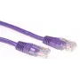 ACT IB4715 Cable de red Cat5e U/UTP, RJ45, violeta, 15 m