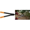 Bradas tijeras de podar de yunque V-SERIES SUPER LIGHT antracita/naranja, hoja de yunque con recubrimiento protector, 1 ud. (KT-V1260)