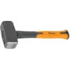 Bradas DIY-HF5100 mazo, cabeza de 1000 g, antracita/naranja, mango de fibra de vidrio de 280 mm con empuñadura TPR antideslizante, 1 ud.