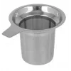 Colador de té grande Metaltex, acero inoxidable, filtro microperforado cortado con láser, apto para tazas y vasos 253835010