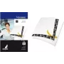 Papel carbón KANGARO DIN A4+, 100 hojas, negro, 210 x 310 mm, para máquinas de escribir K-7800492