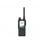 Radiotelefono portátil digital/analógico Hytera HP785G BT V1 VHF con GPS, Bluetooth, batería de 2400 mAh, cargador de sobremesa, antena y clip de cinturón
