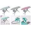 Tabla de planchar METALTEX Antares, antracita, superficie de rejilla metálica acolchada transpirable al vapor, plegable con soporte para plancha 418041080