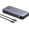 Batería externa UGREEN 20000 mAh 67W carga rápida bidireccional gris, universal (55996)