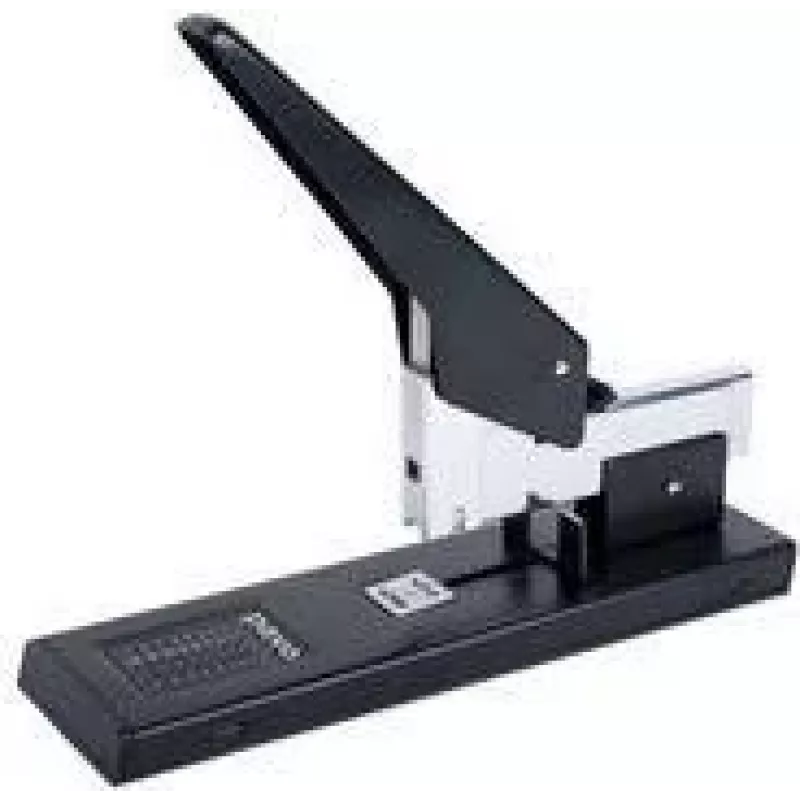 PAVO grapadora de gran capacidad, capacidad de grapado 240 hojas, metal negro, cargador frontal, 1 unidad (8005505)