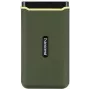Transcend ESD380C SSD portátil - 2TB, USB 3.2 Gen 2x2, verde militar TD-TS2TESD380C