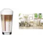 Esmeyer LINES vaso de latte macchiato 370 ml, pack de 12, apto para lavavajillas 410-865