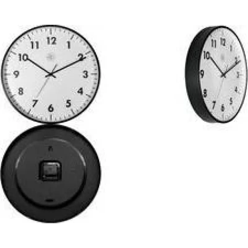 NEXTIME STIL reloj de pared de cuarzo 400 mm esfera blanca manecillas negras 7317-V2