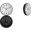 NEXTIME STIL reloj de pared de cuarzo 400 mm esfera blanca manecillas negras 7317-V2