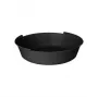 PAPSTAR Circulware cuenco reutilizable, redondo, 800 ml, negro, polipropileno con 30% de cargas minerales, 1 unidad (97018)
