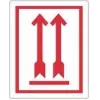 rillprint 76840 etiqueta de advertencia THIS SIDE UP! DO NOT TIP, permanente, blanco/rojo