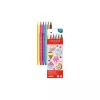 CARAN D'ACHE Fibralo Kawaii Candy rotuladores de fibra, set de 6, base agua, tinta soluble en agua, uso en seco o húmedo (185.802)