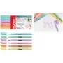 Kores rotuladores de fibra punta pincel estilo pastel, 1 ud. M21462