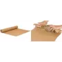 Rollo de papel kraft RAADHUIS, 500 mm x 250 m, 70 g/m², marrón rayado, 1 ud. RD-351182