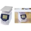 Báscula de correo digital RAADHUIS RD-351143 500 g, división 1 g, blanco/azul plástico, tara, encendido/apagado, a pilas