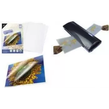 Plástico de laminar KANGARO A4 brillante 200 micras 216 x 303 mm (1 ud.) K-16008