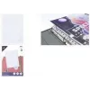 Funda de documentos KANGARO K-14028 A4, polipropileno, granulado, 0,08 mm, 23 taladros, abierta por arriba, transparente, 1 ud.