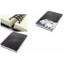 KANGARO Cuaderno de bocetos de espiral Design A4, 80 hojas, papel crema libre de ácido de 140 g/m², tapa dura negra K-5576