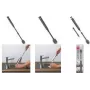 Metaltex Cepillo para botellas ajustable Brush-Up, gris, 300-400 mm, cerdas de silicona, mango de PP 297612000