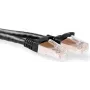 ACT Cable de red Cat6a S/FTP (S-STP) negro de 0,5m (IB9200)