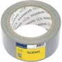 Cinta de tela RAADHUIS, 50 mm x 50 m, cinta adhesiva plateada para reparaciones, rasgable a mano – 1 rollo (RD-351312)