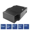 Caja de empalme de fibra óptica ACT para cables preterminados y adaptadores MTP/MPO, 2 ranuras (FA2131)