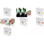 RILLPRINT 89302 Puntos de marcado amarillo neón 25 mm, escribibles a mano, permanentes, 500 por dispensador