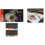 Kores KOLORES SELECTION Lápices de colores triangulares, set de 72 piezas en estuche de madera de tilo BB93372